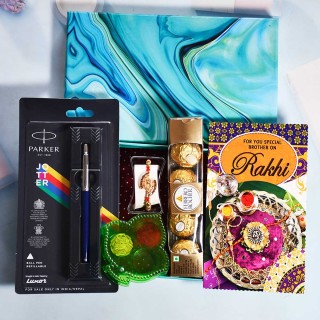 Rakhi Gift Hamper for Brother with Gift Box