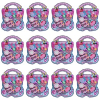 Make Up Eraser Set for Birthday Party Return Gift for Kids Girls (Pack of 12)