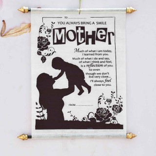 Scroll Message Card for Mother - Gift for Birthday - Mother's Day - Anniversary