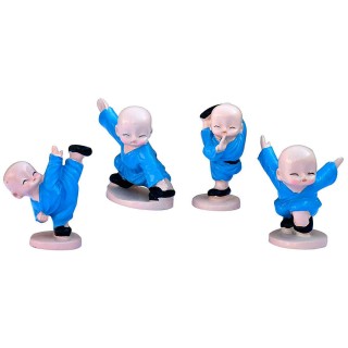Set of 4 Baby Monk for Car Dashboard and Home Decor