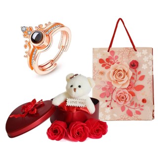 Unique Love Gift Combo for Girlfriend and Wife - Valentine Day - Proposal Gift