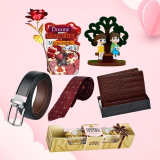 Valentine Week 7 Day Gift Combo for Men, Boys - Anniversary - Birthday Gift