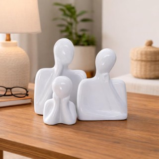 Family Showpiece for Home Decor and Baby Shower Gift