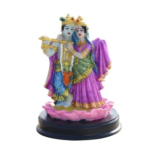 Radha Krishna Statue for Car Dashboard, Home Decor, Pooja Room, Temple