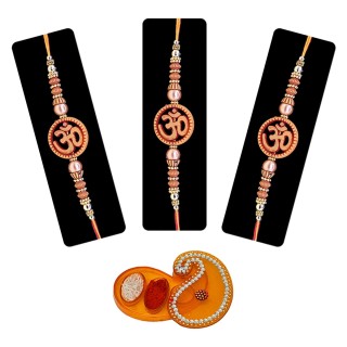 Mahakal Rakhi For Brother Set of 3