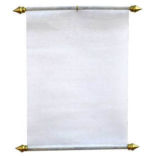 Blank Scroll Card for Customize Your Words for Gift