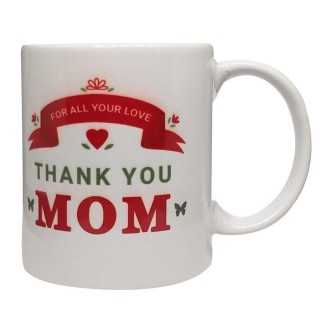 Mother’s Day Thak You Mom Printed Coffee Mug - Mother-Mummy-Maa-Mom-Mommy-Mothers Day-Birthday