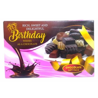 Chocolate Box Themed Birthday Greeting Card