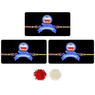 Doremon Rakhi for Kids (Pack of 3)