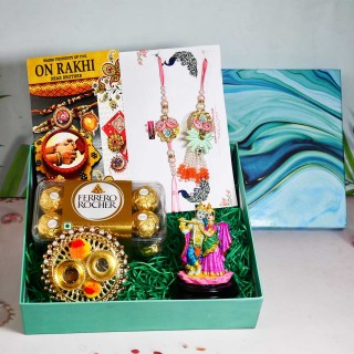 Rakhi Gift Hamper for Bhaiya Bhabhi