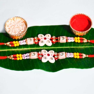 Set of 2 Designer Rakhi for Brother