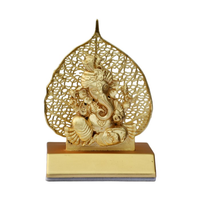 Golden Ganesh Idol